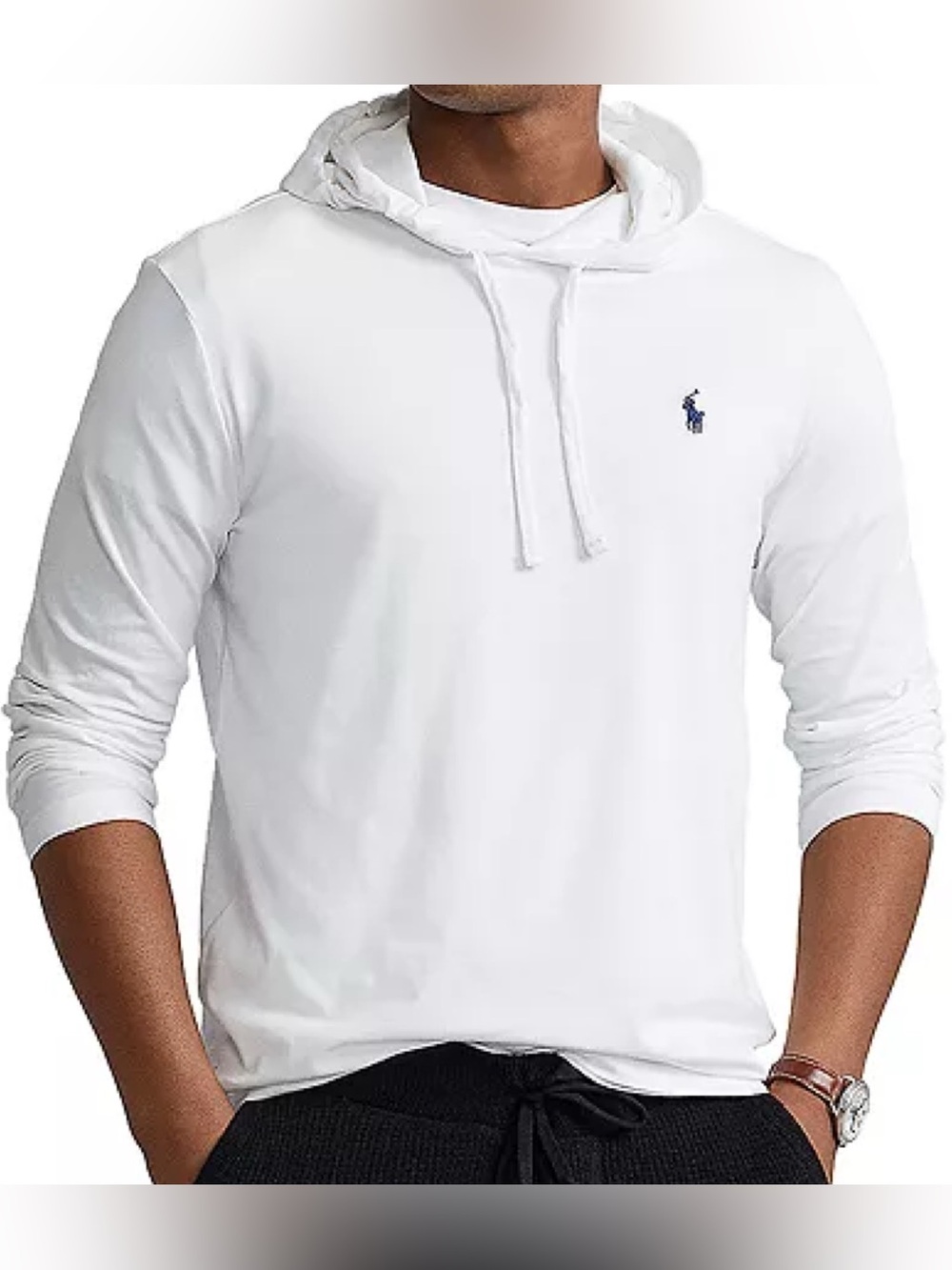 NWT! Polo RL Jersey Hooded Tee